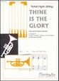 THINE IS THE GLORY Trumpet Trio, Timpani and Organ cover